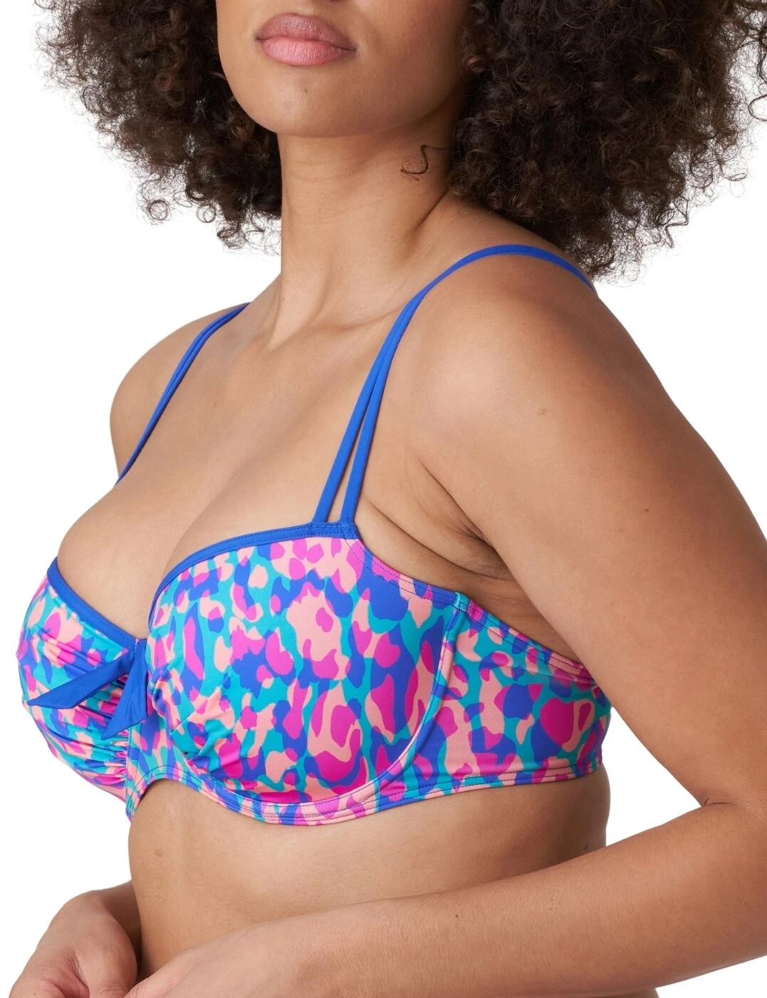 4010616 Prima Donna Swim Karpen Padded Balcony Bikini Top - 4010616 Electric Blue - Image 9