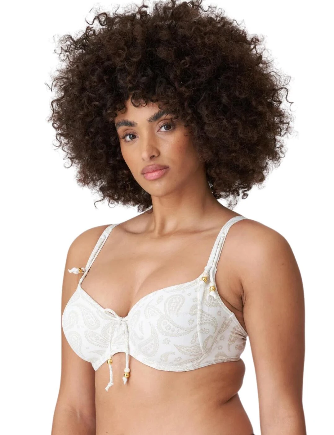 4010210 Prima Donna Swim Sidari Full Cup Bikini Top - 4010210 White Yacht - Image 3