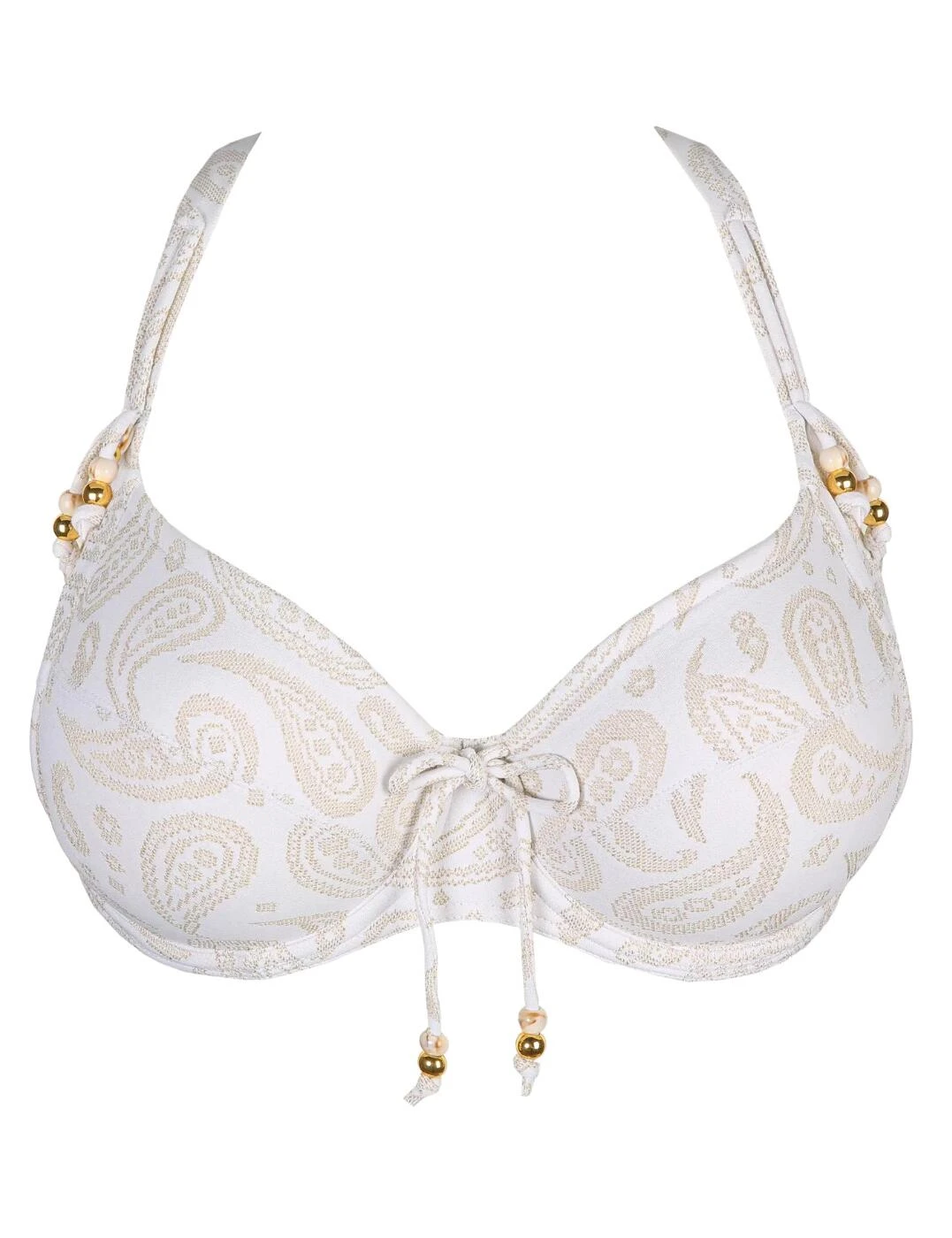 4010210 Prima Donna Swim Sidari Full Cup Bikini Top - 4010210 White Yacht - Image 5