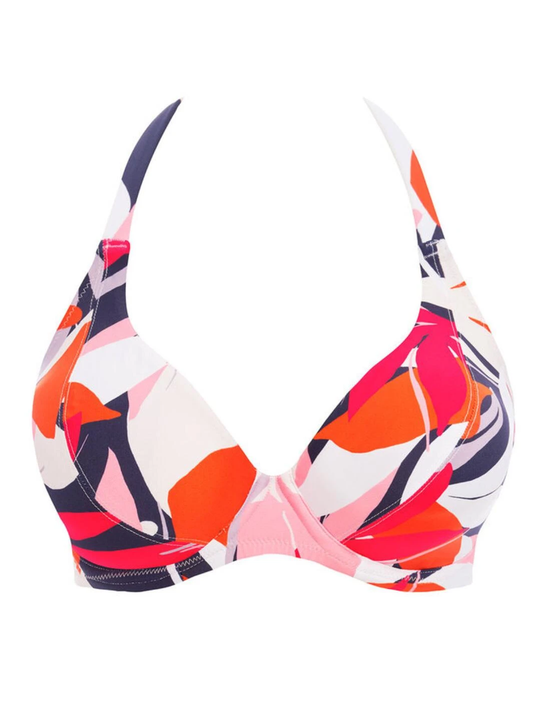 502704 Fantasie Almeria Halterneck Bikini Top - 502704 Multi - Image 2