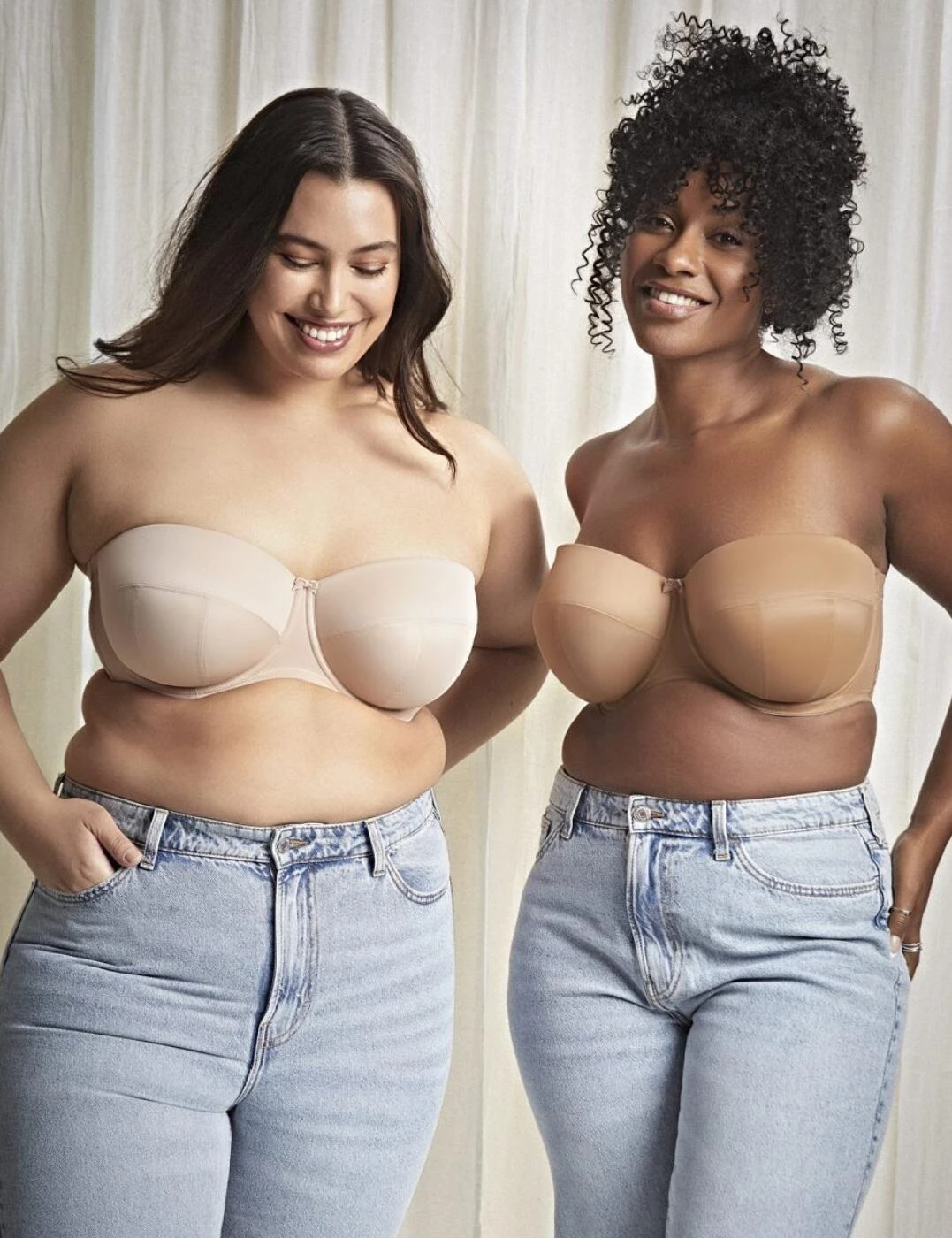 9670 Sculptresse By Panache Dana Strapless Bra - 9670 Linen - Image 8