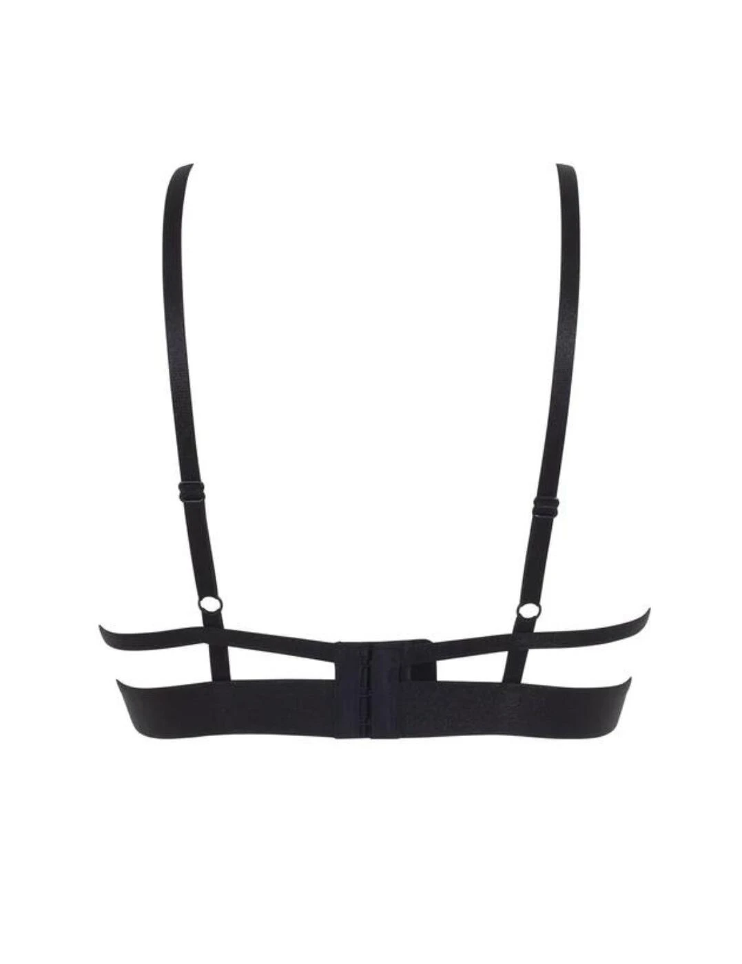 41677 Bluebella Alanna Demi Cup Bra - 41677 Black - Image 4