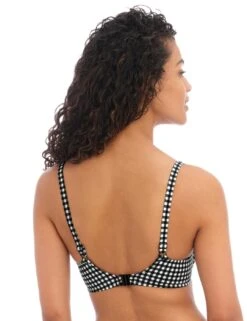 201908 Freya Check In Moulded Bikini Top - 201908 Monochrome
