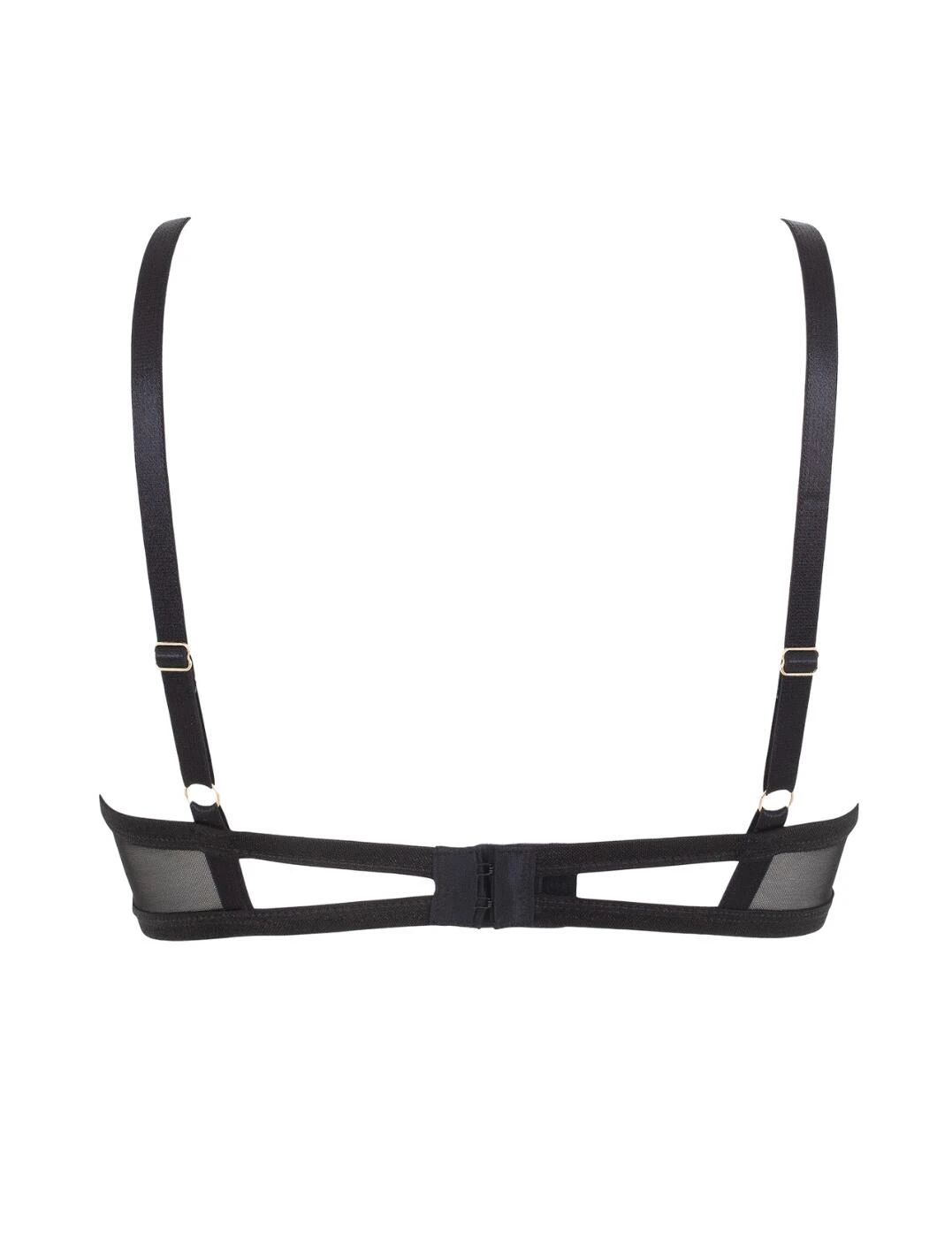 41220 Bluebella Juliette Cut Out Bra - 41220 Black - Image 3