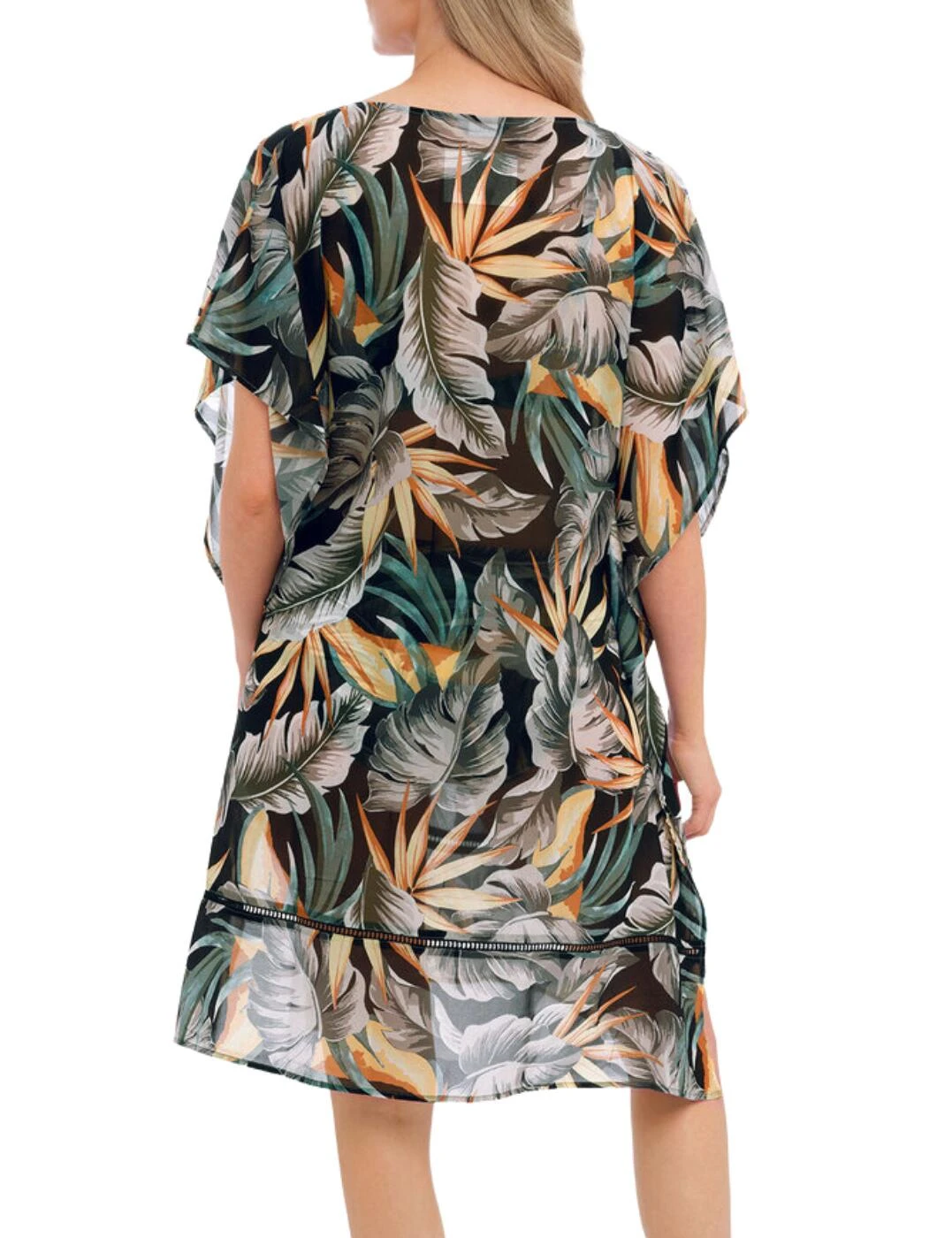 501694 Fantasie Bamboo Grove Kaftan - 501694 Jet - Image 4