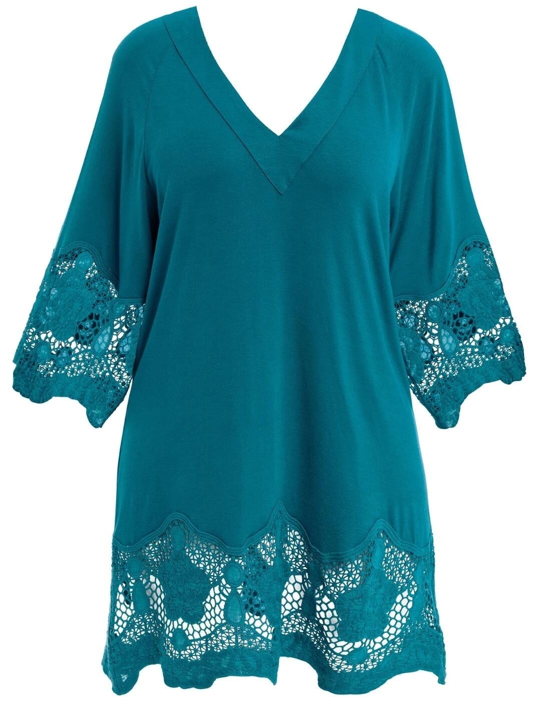 6364 Fantasie Dione Tunic Kaftan - 6364 Petrol - Image 3
