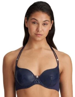 1005516 Marie Jo San Domino Padded Heartshape Bikini Top - 1005516 Evening Blue